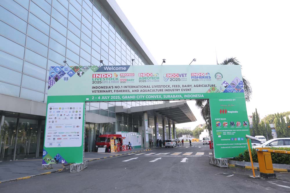 Indo Livestock exhibition gate